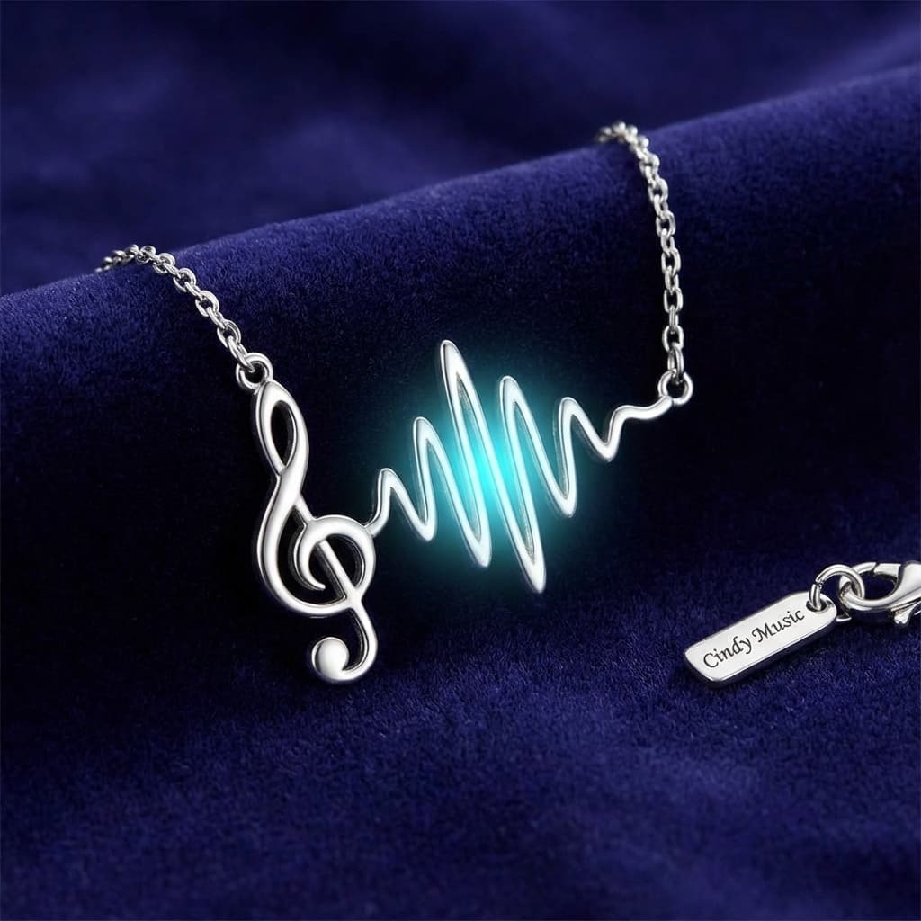 Sound Wave Necklace